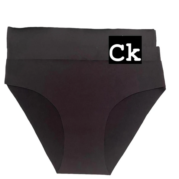 Lazer kesim iz yapmayan dikişsiz külot 2 li