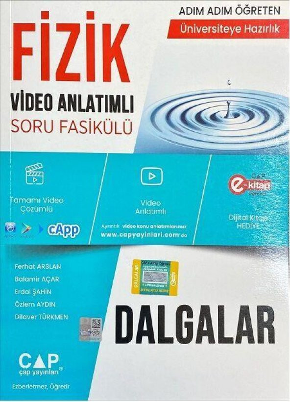 Fizik Dalgalar Konu Anlatımlı Soru Bankası Çap Yayınları