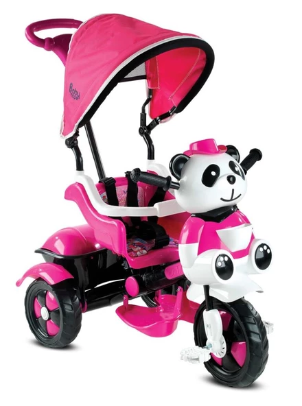 Babyhope 127 Little Panda 3 Tekerlekli İtmeli Bisiklet - 4