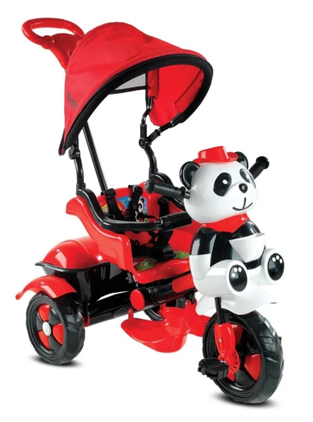 Babyhope 127 Little Panda 3 Tekerlekli İtmeli Bisiklet - 3