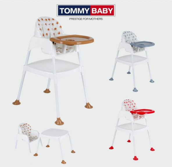 TommyBaby 2020 Ergocha Mama Sandalyesi,Pedli Çocuk Çalışma Masası