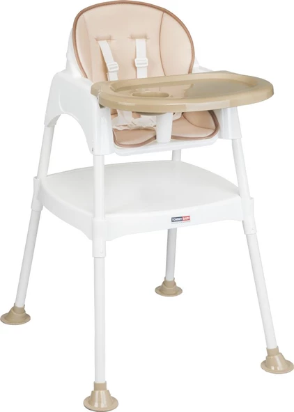 TommyBaby 3 in 1 Çalışma Masalı ve Pedli Mama Sandalyesi - 2