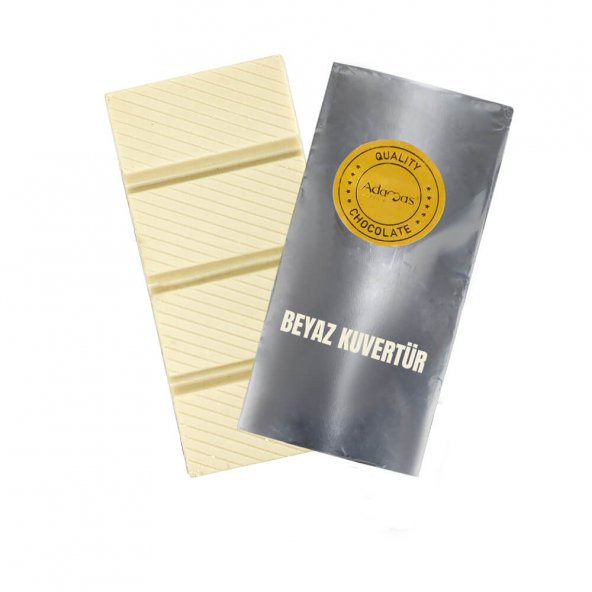 Fildişi Kuvertür Çikolata (Beyaz Çikolata) - 200gr