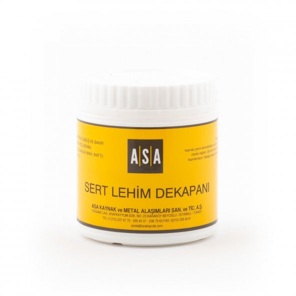 GÜMÜŞ KAYNAK DEKAPANI ASA-FLO (500 GR) +GÜMÜŞ KAYNAK TELİ %10 2 MM (5 ADET) - 2