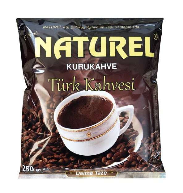 Naturel Kavrulmuş Türk Kahvesi 250 gr