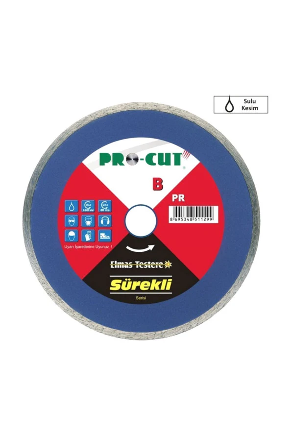 51130 B (Sürekli) Serisi Elmas Testere 200 mm