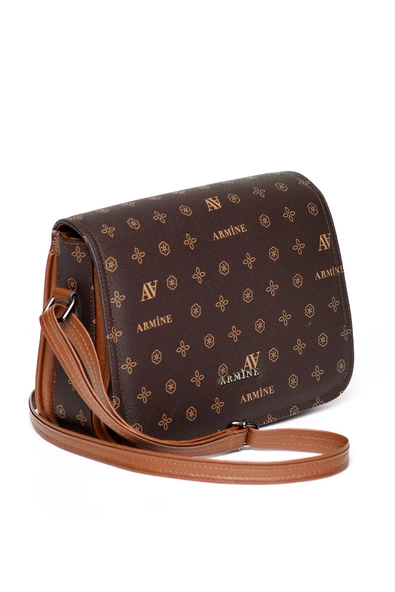 Armine 189 Kadın Baskılı Omuz Kol Çantası - Resim 3