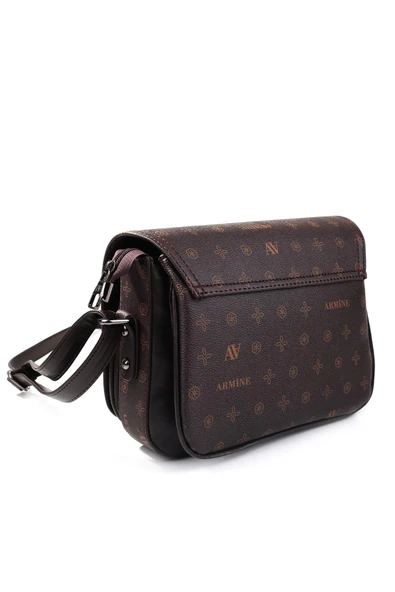 Armine 189 Kadın Baskılı Omuz Kol Çantası - Resim 12