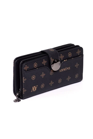Armine C 04 Kadın Baskılı Cüzdan & El Çantası - Resim 2