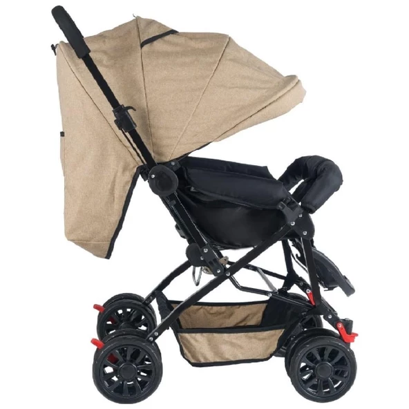 Let's Go Baby Çift Yönlü Tam Kapanır Tente Bebek Arabası - 4