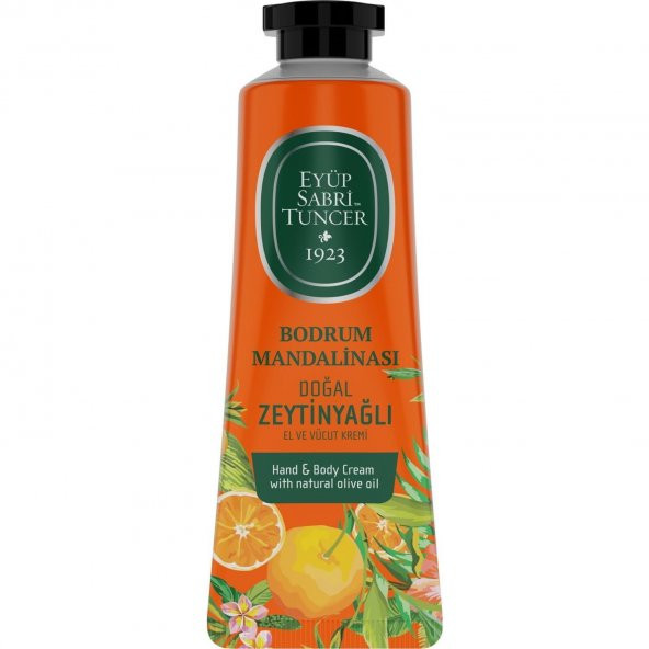 Eyüp Sabri Tuncer El Ve Vücut Kremi Bodrum Mandalinası 50 Ml