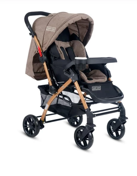 Tommybaby Eagle Gold Alüminyum Lüx Çift Yön Bebek Arabası - 6