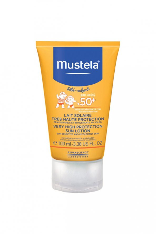 Mustela Very High Protection Sun Lotion Spf50 100 Ml