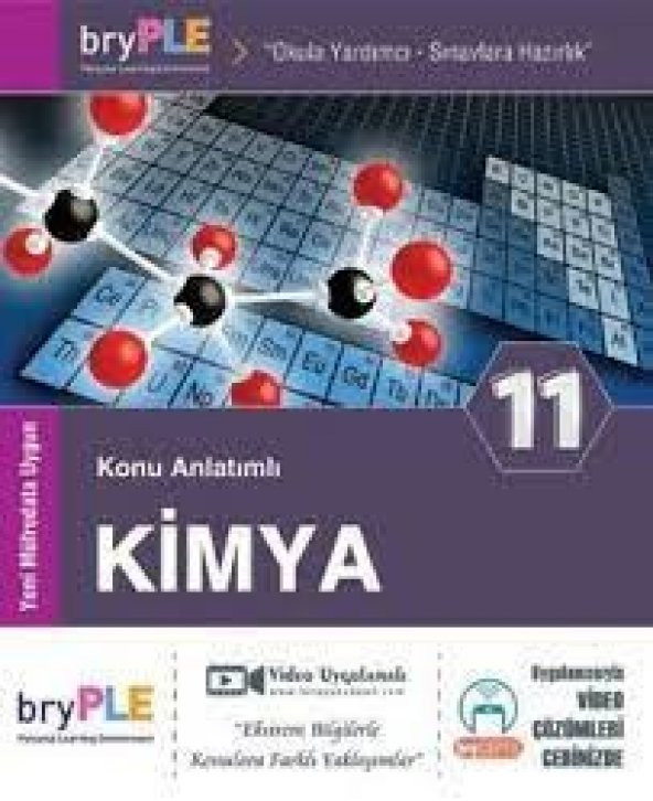 11. Sınıf Kimya Konu Anlatımlı Birey Yayınları