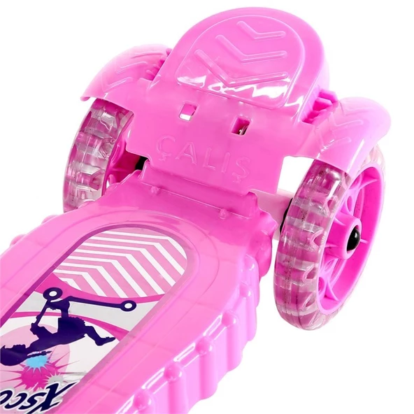 XScooty Silikon 3 Tekerlekli Frenli Çocuk Scooter - 4