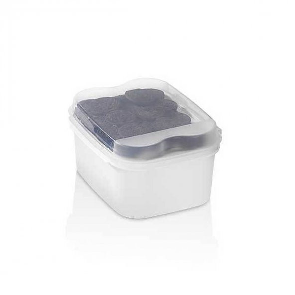 Vip Ahmet 1600 ml Beyaz Masal Saklama Kabı