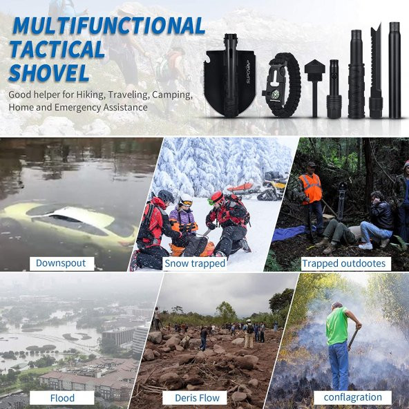 Supcamp Survival Kamp Küreği - 6