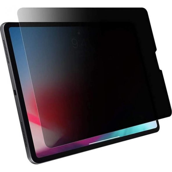 Apple İPad Pro 12.9 2020 (4.NESİL) 9H Temperli Hayalet Ekran Koruyucu Pencil Destekli