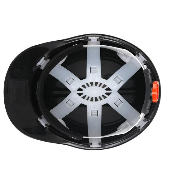 Essafe 1537 Plastik İçlikli Vidalı Deliksiz Baret Sarı 5 Adet - Resim 6