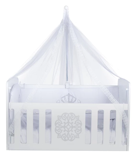 Tommybaby Güpürlü Lüx Cibinlik ve Topuzlu Demir - 3