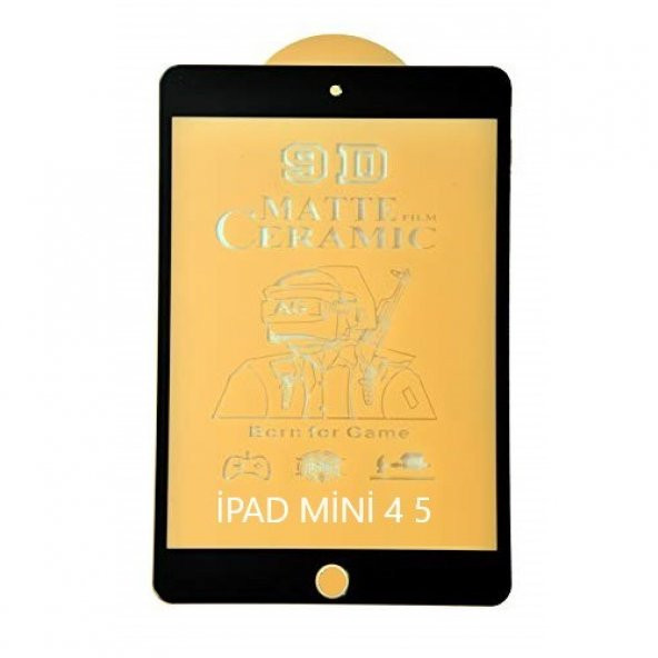 ipad Mini 4 5 Seri 9H 330 Derece Bükülen Seramik Ekran Koruyucu -Mat