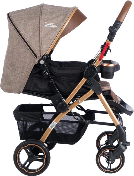 Tommybaby Tornado Plus Gold Alüminyum Lüx Çift Yön Bebek Arabası - 10