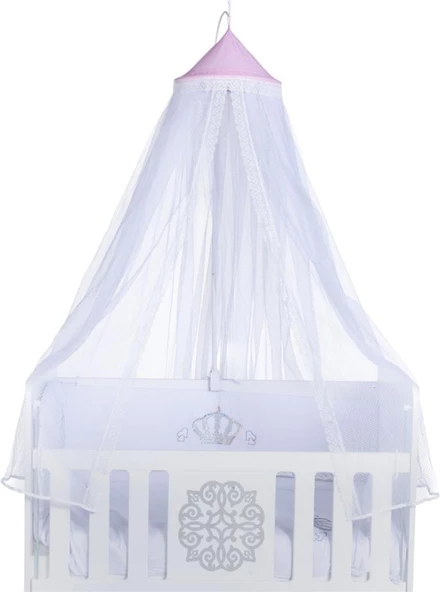 Tommybaby Fancy Lüx Tavandan Asmalı Bebek Beşik Cibinlik - 6