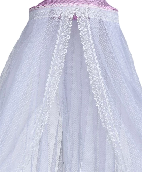 Tommybaby Fancy Lüx Tavandan Asmalı Bebek Beşik Cibinlik - 7