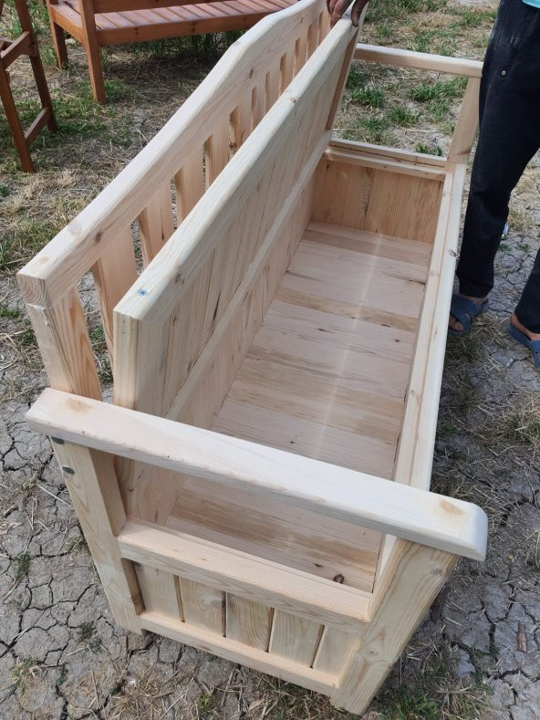 Wood LÜKS SAĞLAM ( 160x45cm) Buğlem -SANDIKLI BAHÇE ,TERAS, KOLTUK, SEDİR - 6