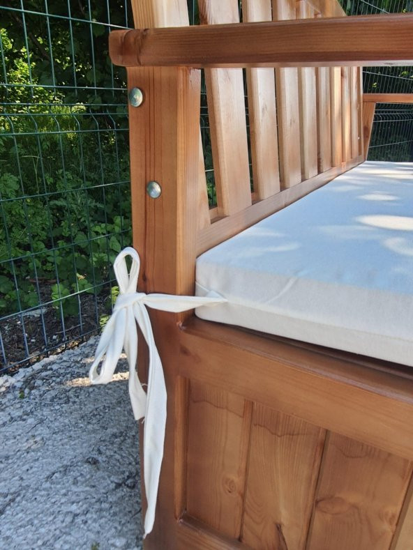 Wood LÜKS SAĞLAM ( 140x45cm) Buğlem -SANDIKLI BAHÇE ,TERAS, KOLTUK, SEDİR - 4