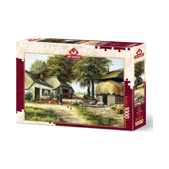 Art Puzzle Çiftlik Evi 1000 Parça Puzzle