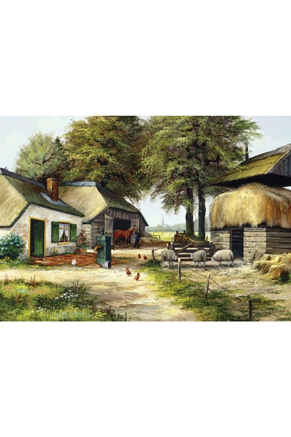 Art Puzzle Çiftlik Evi 1000 Parça Puzzle - 2