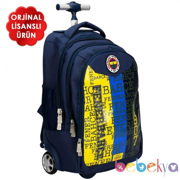 Hakan Çanta Lisanslı Orijinal Fenerbahçe Çekçekli Okul Çantası 87053