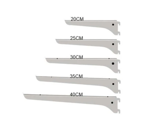 Raf Destek Kolu - Ahşap Raf Desteği, Raf Tutucu Ayak  35 cm Sağ