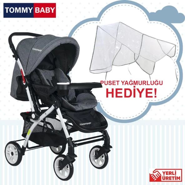 Tommybaby Eagle Alüminyum Lüx Çift Yön Bebek Arabası