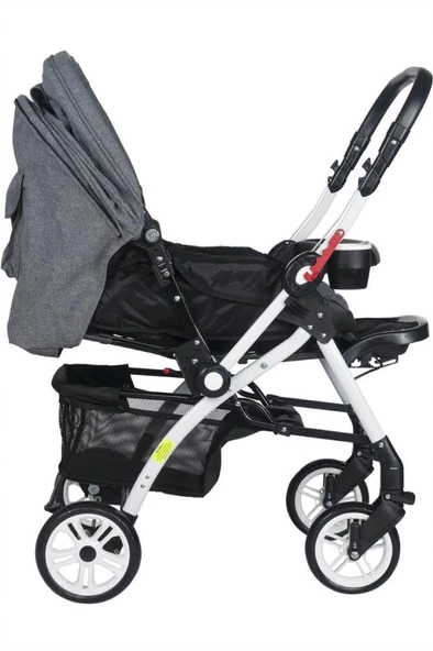 Tommybaby Eagle Alüminyum Lüx Çift Yön Bebek Arabası - 3