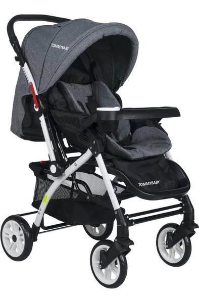 Tommybaby Eagle Alüminyum Lüx Çift Yön Bebek Arabası - 11