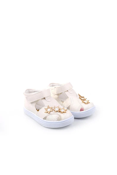 Şirin Bebe 1716 Kız Bebek Ortopedik Ayakkabı Sandalet - Resim 5