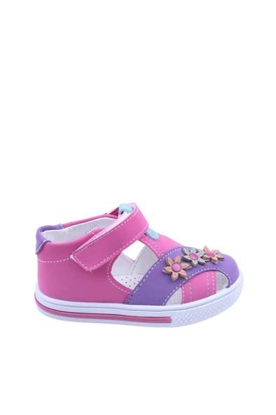 Şirin Bebe 1716 Kız Bebek Ortopedik Ayakkabı Sandalet - Resim 9