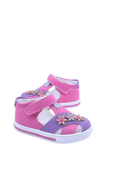 Şirin Bebe 1716 Kız Bebek Ortopedik Ayakkabı Sandalet - Resim 3