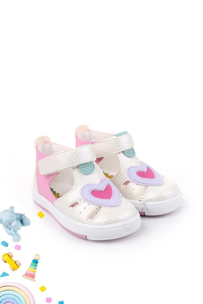 Şirin Bebe 1713 Kız Bebek Ortopedik Ayakkabı Sandalet - 7