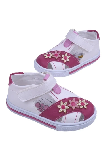 Şirin Bebe 1716 Kız Bebek Ortopedik Ayakkabı Sandalet - Resim 2