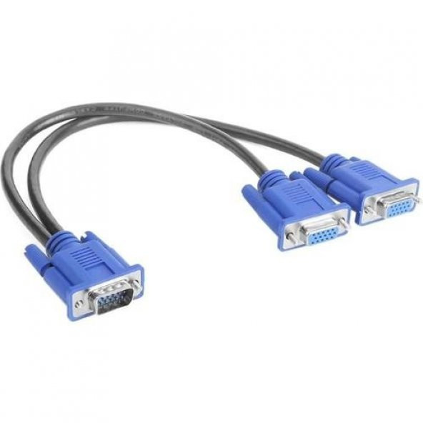 PrimeX PX-1170 Vga Y kablo, Vga to 2x Vga Çoklayıcı Kablo - Resim 2