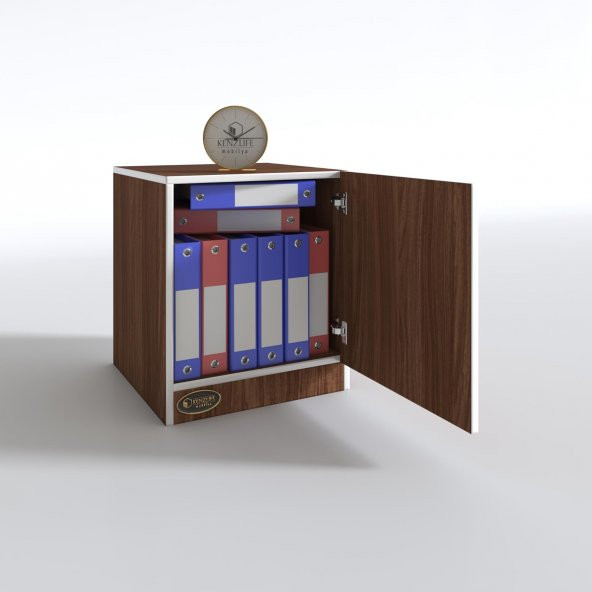 Kenzlife kapaklı mutfak dolabı melek29 cvz 039x029x29 banyo ofis komodin (m) - 3