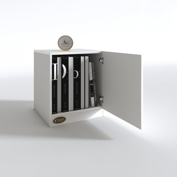 Kenzlife kapaklı mutfak dolabı melek29 byz 039x029x29 banyo ofis komodin (m) - 8