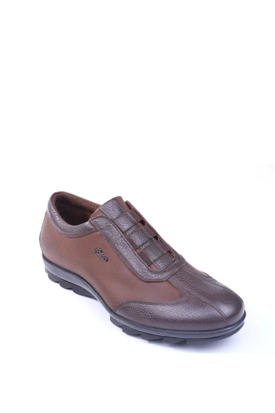 Fosco 9534 Erkek Hakiki Deri Sıcak Astar Casual Ayakkabı - Resim 2