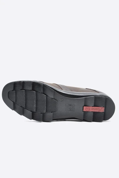 Fosco 3530 Erkek Hakiki Deri Spor Sıcak Astar Ayakkabı - Resim 10