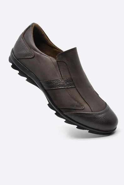 Fosco 3530 Erkek Hakiki Deri Spor Sıcak Astar Ayakkabı - Resim 2