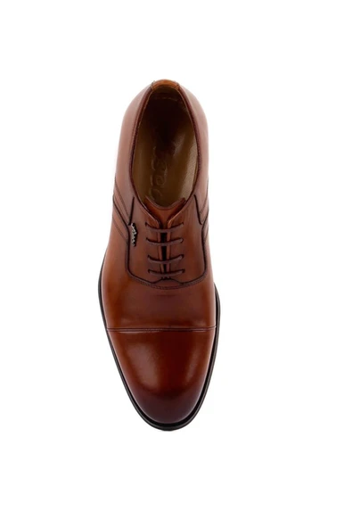 Fosco 1539 Erkek Bağcıklı Hakiki Deri Klasik Ayakkabı - Resim 10