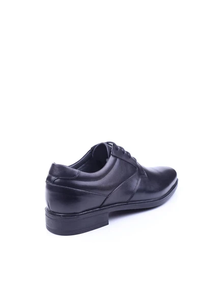 Red Walker 1003-3 Erkek Hakiki Deri Siyah Bağcıklı Klasik Ayakkabı - Resim 3